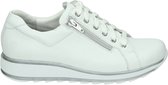 Durea 6239 H - Volwassenen Lage sneakers - Kleur: Wit/beige - Maat: 40.5