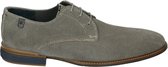 Floris van Bommel 30264-22-01 - Volwassenen Heren veterschoen - Kleur: Wit/beige - Maat: 46.5