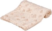 DEKEN COSY FLEECE BEIGE 70X50CM