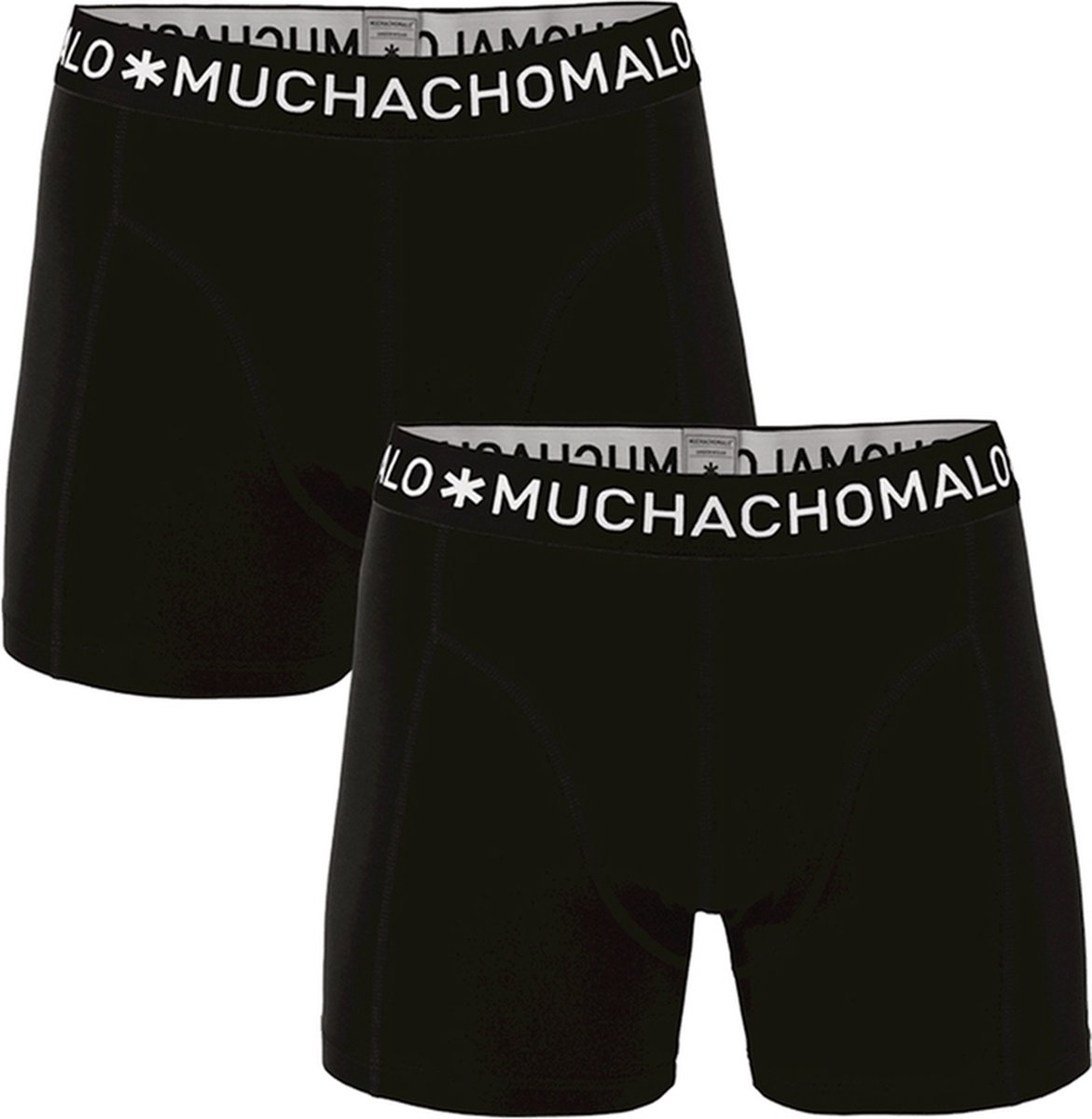 Muchachomalo Basic collection Boxer homme - pack de 2 - Noir - Taille XL |  bol.com