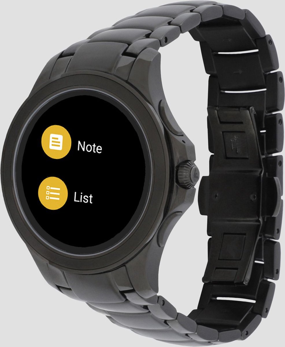 Emporio Armani Connected Alberto Gen 4 ART5011 Smartwatch Zwart bol