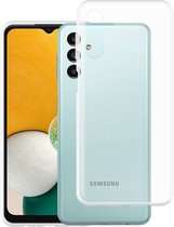 Cazy Soft TPU Hoesje geschikt voor Samsung Galaxy A13 4G - Transparant