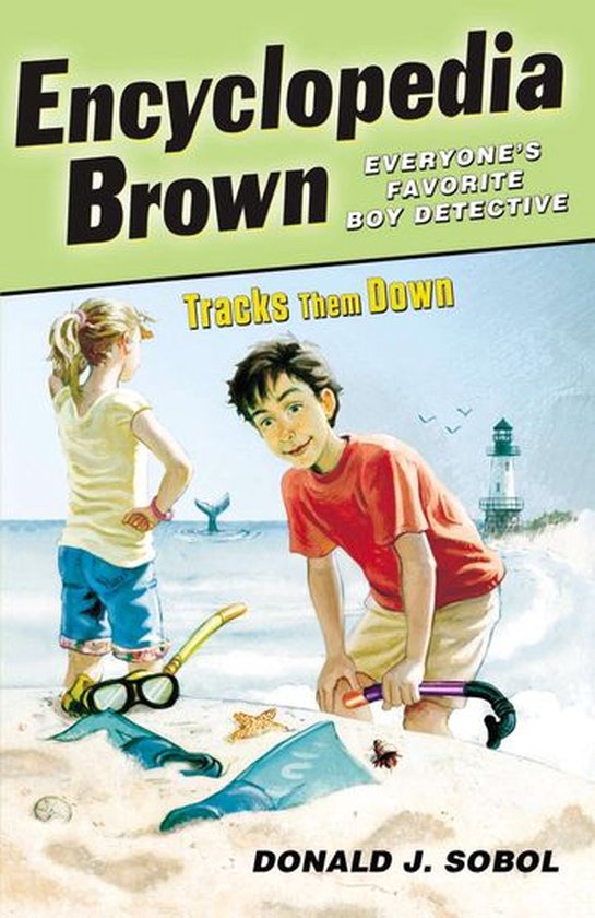 Encyclopedia Brown Tracks Them Down - cover