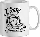Mok I Love My Collie | Hond| Cadeau| Cadeau | Beker 31 CL