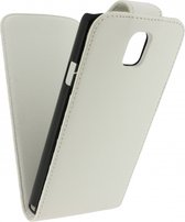 Xccess Leather Flip Case Samsung Note 3 White