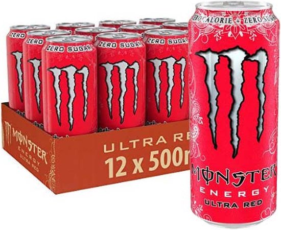 Monster Energy Ultra 12x 500ml Watermelon - Monster Energy