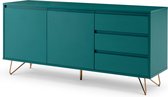 Dressoir met 2 deuren en 3 laden