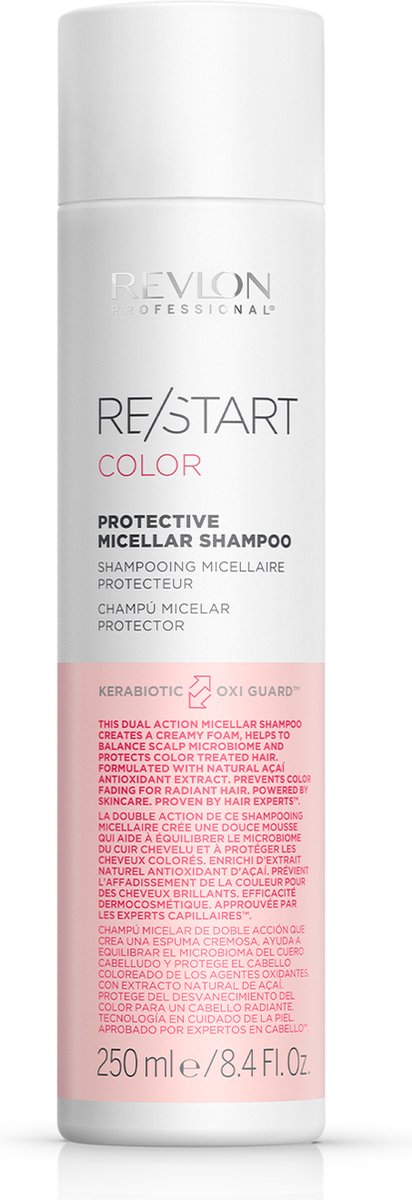 Shampoo Re-Start Color Protective Micellar ml) | Start Revlon bol (250 250 ml