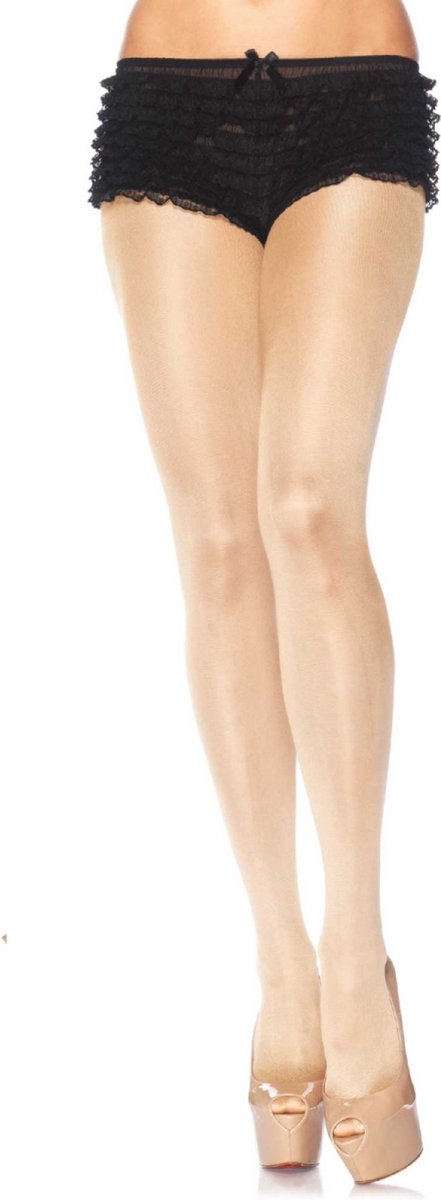 Leg Avenue Opaque Pantyhose + ["Huidskleur"]