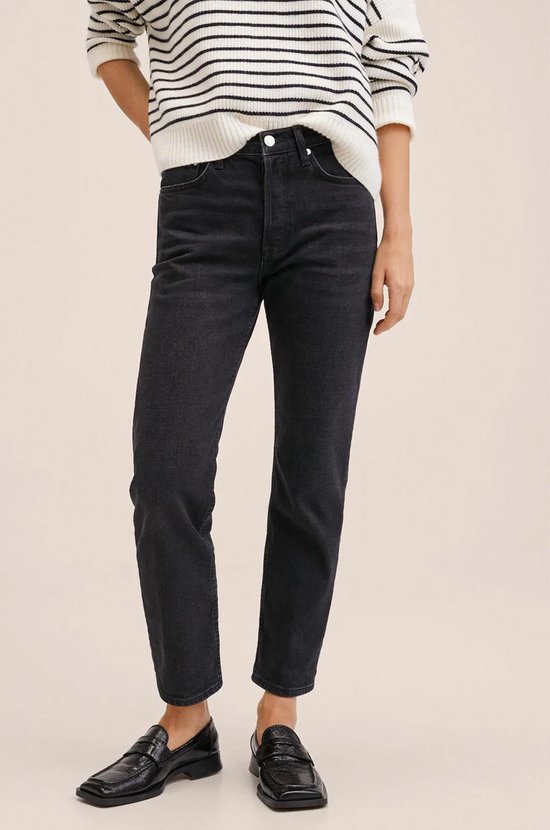 Mango Jeans Slim Fit Crop Mid Rise Jeans 27091144 Tn Dames Maat - W34 |  bol.com
