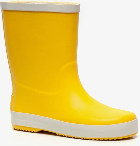 Mountain Peak kinder regenlaarzen - Geel - 100% stof- en waterdicht - Maat 35