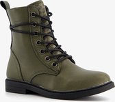 Blue Box meisjes veterboots - Groen - Maat 29