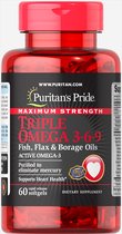 Puritan's Pride Triple Omega 3-6-9 60 Softgels 10154