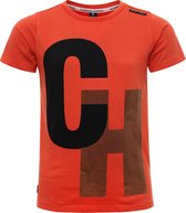 Common Heroes 2211-8402-533 Jongens  Shirt - Maat 134/140 - Oranje vanKatoen