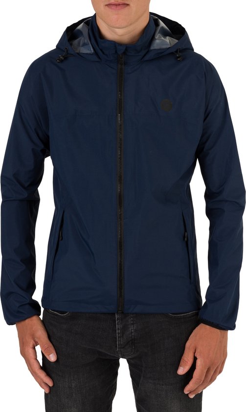 AGU GO Imperméable Essential Unisexe - Blauw Marine - XL - Femme & Homme - Polyester Recyclé