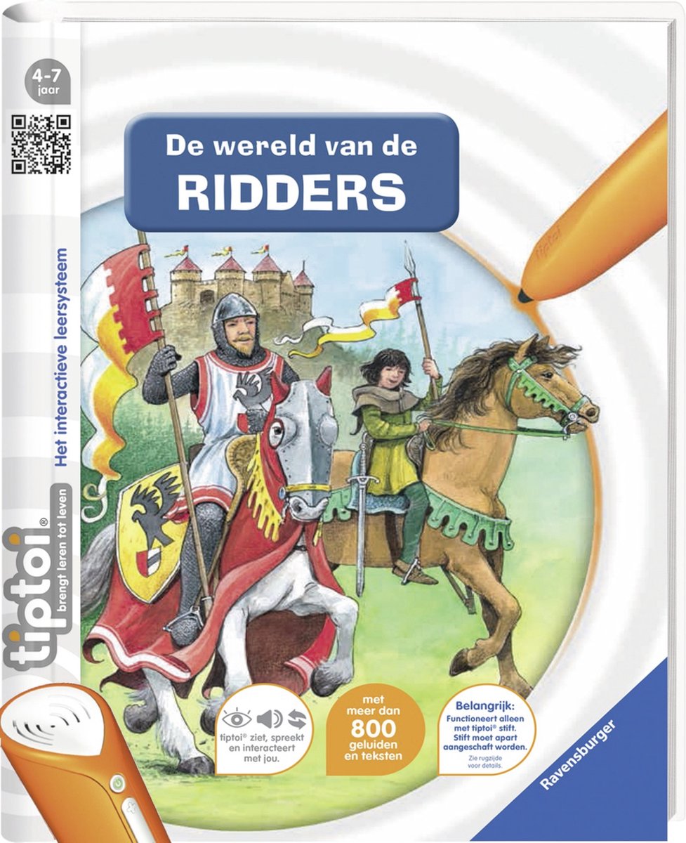 tiptoi® boek De wereld van de ridders - Ravensburger - Leersysteem - Schrijver
