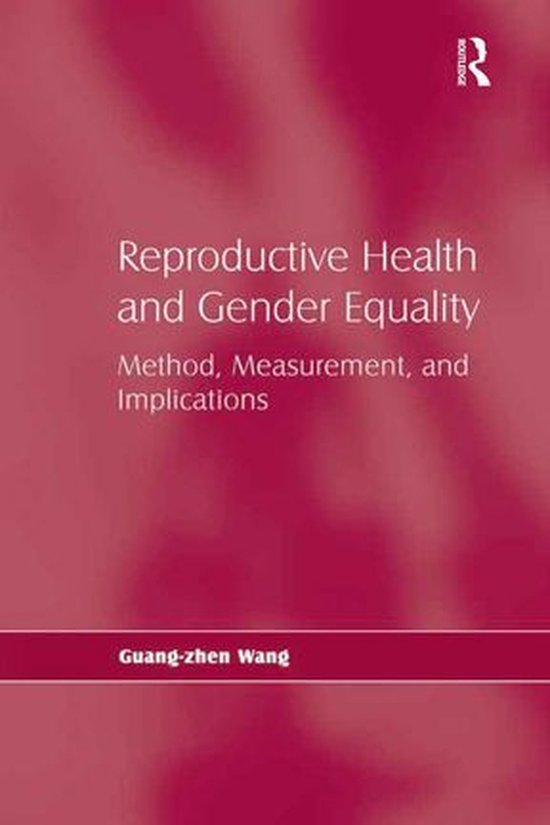 Reproductive Health and Gender Equality - cover