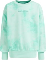 WE Fashion Meisjes tie-dye sweater met embroidery