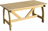 Decoways - Tuintafel 150x74x75 cm geïmpregneerd grenenhout