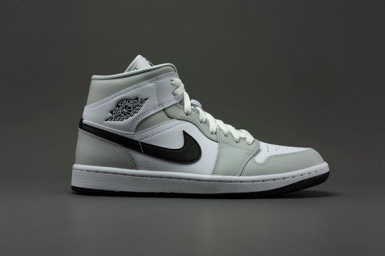 Nike Air Jordan 1 Mid, Grey Fog/Black-White, BQ6472 015, EUR 38 | bol.com