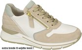 Gabor -Dames -  off-white/ecru/parel - sneakers  - maat 36