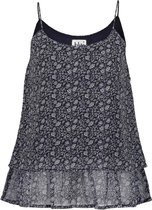 Blue Seven dames Top/blouse 180172 navy print - 44