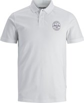 Jack & Jones Poloshirt Shark White (Maat: 5XL)