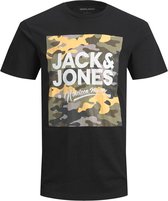 Jack & Jones T-shirt Pete Zwart (Maat: 5XL)