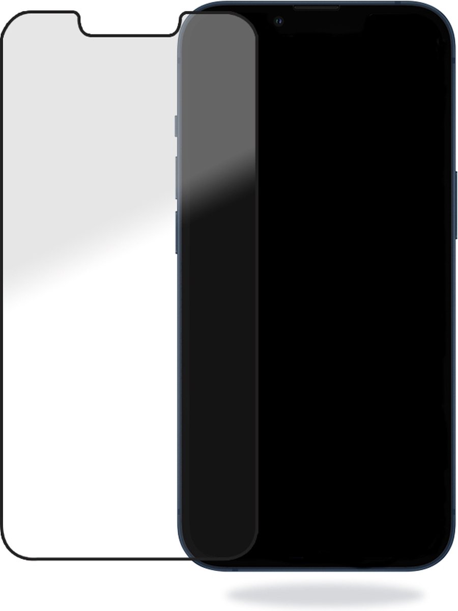 Striker Ballistic Full Glue Screenprotector geschikt voor Apple iPhone 13 Pro Max Glazen Screenprotector - Case Friendly - Zwart