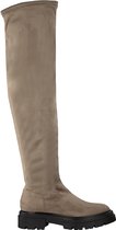 Notre-V 01-6100 Overknee laarzen - Hoge Laarzen - Dames - Beige - Maat 41