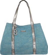 Shopper Sunny canvas  (pastelblauw)