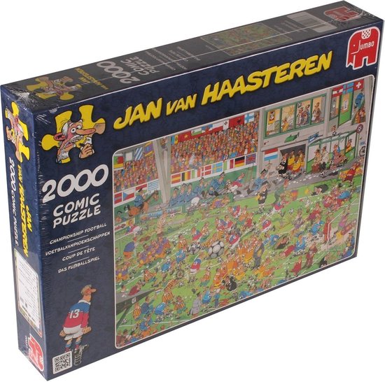 Jan van Haasteren Voetbalkampioenschap puzzel - 2000 stukjes | bol.com