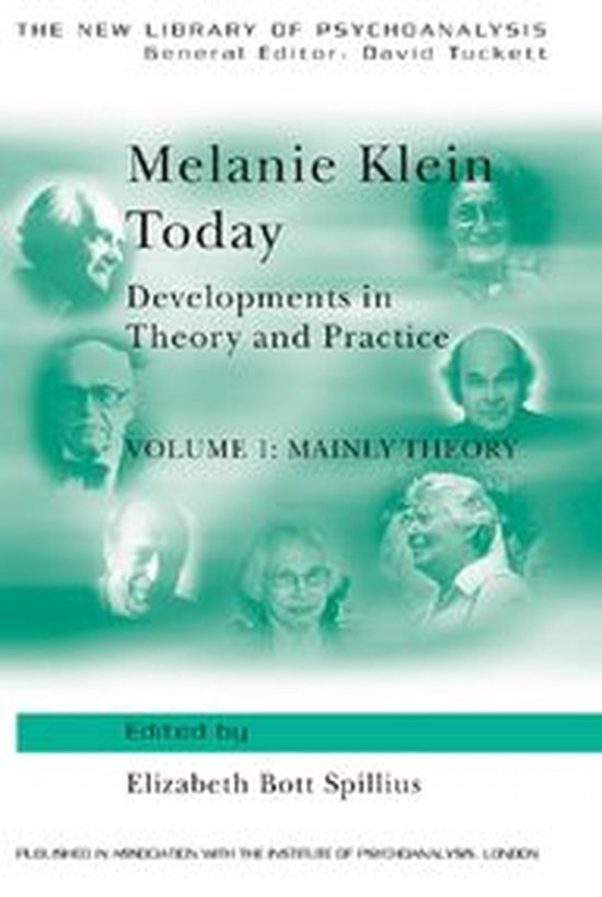 Melanie Klein Today, Volume 1 - cover