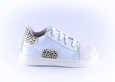 Clic sneaker CL-20320 wit leopard  hart-23