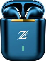 Zorix AirBudz X-2  - Draadloze Oordopjes - Bluetooth Oordopjes - Oordopjes Draadloos - Draadloze Oortjes - Sport oordopjes - Blauw