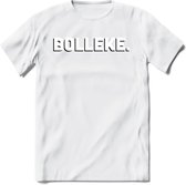 Bolleke - Valentijn T-Shirt | Grappig Valentijnsdag Cadeautje voor Hem en Haar | Dames - Heren - Unisex | Kleding Cadeau | - Wit - S