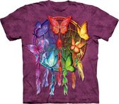 T-shirt Rainbow Butterfly Dreamcatcher L