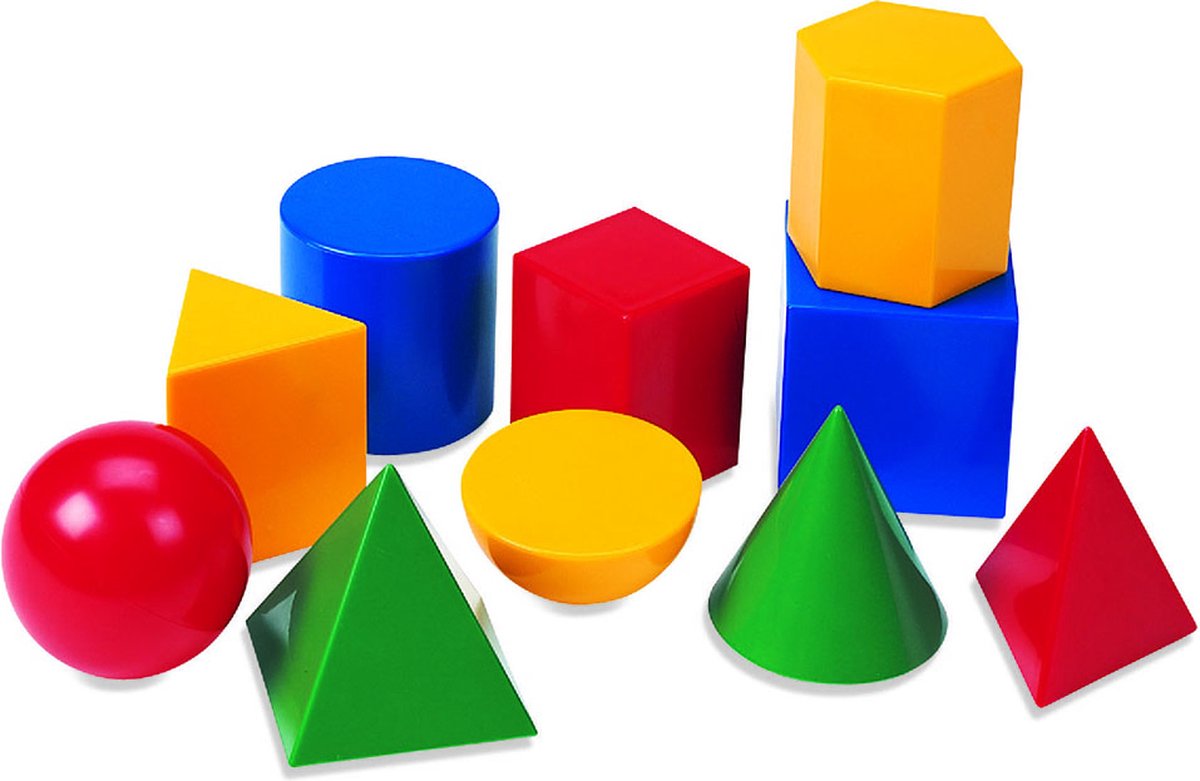 Grote Geometrische Vormen - Set van 17
