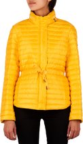 Michael Kors Belted Packable Puffer Bright Dandelion