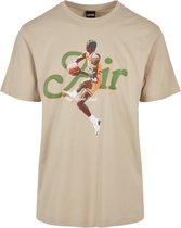 Cayler & Sons Heren Tshirt -M- Air Basketball Beige