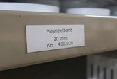 Etiquettes magnétiques blanches (40mm x 65mm) 100 pièces