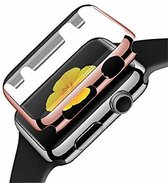 42mm Case Cover Screen Protector rose goud 4H Protected Knocks Watch Cases voor Geschikt voor Apple watch voor geschikt voor Apple Watch 2