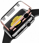 38mm Case Cover Screen Protector rose goud 4H Protected Knocks Watch Cases voor Geschikt voor Apple watch voor geschikt voor Apple Watch 2