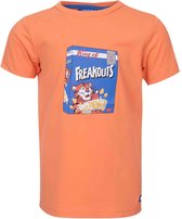 Someone T-shirt jongen fluo orange maat 140