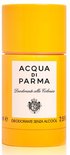 Oranje deostick van Acqua Di Parma met het label 'Colonia' en 'Deodorante Senza Alcool'.