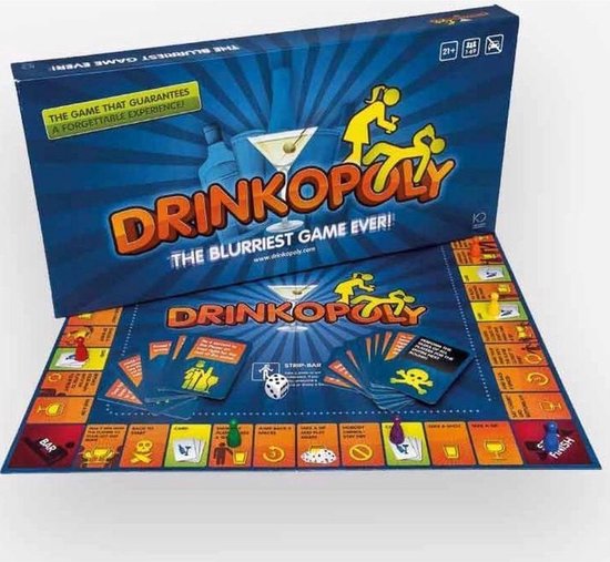 Drinkopoly - Le jeu le plus flou de tous les temps! Anglais
