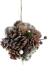 Kerstversiering DKD Home Decor Plastic (14 x 14 x 20 cm)