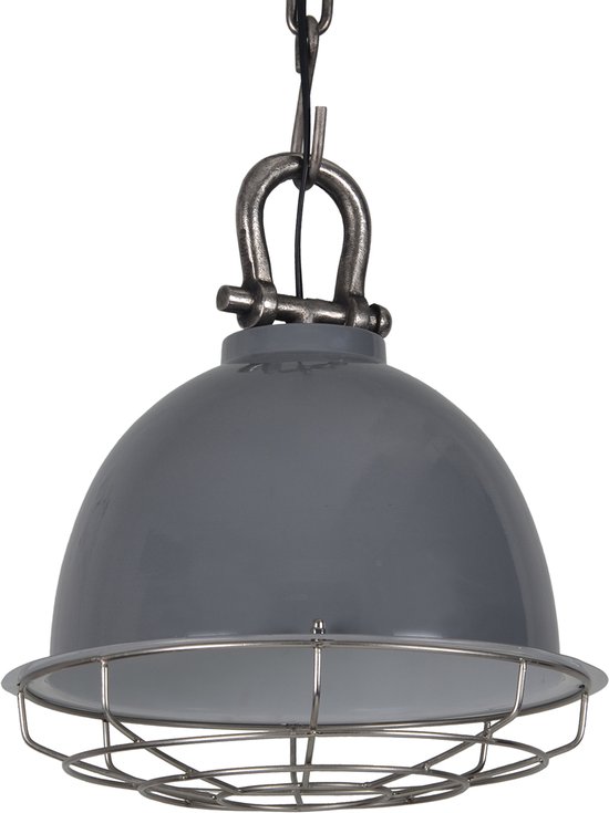 Casa-bella.nl - Hanglamp Figaro klein - glanzend donker grijs | bol.com