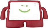 Geschikt voor iPad 10.2 (2019 / 2020 / 2021) / 10.5  (2017 / 2019) Kidsproof Kinderhoes voor kinderen met handvaten - Rood