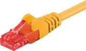 CAT6 UTP patchkabel / internetkabel 0,50 meter geel - CCA - netwerkkabel